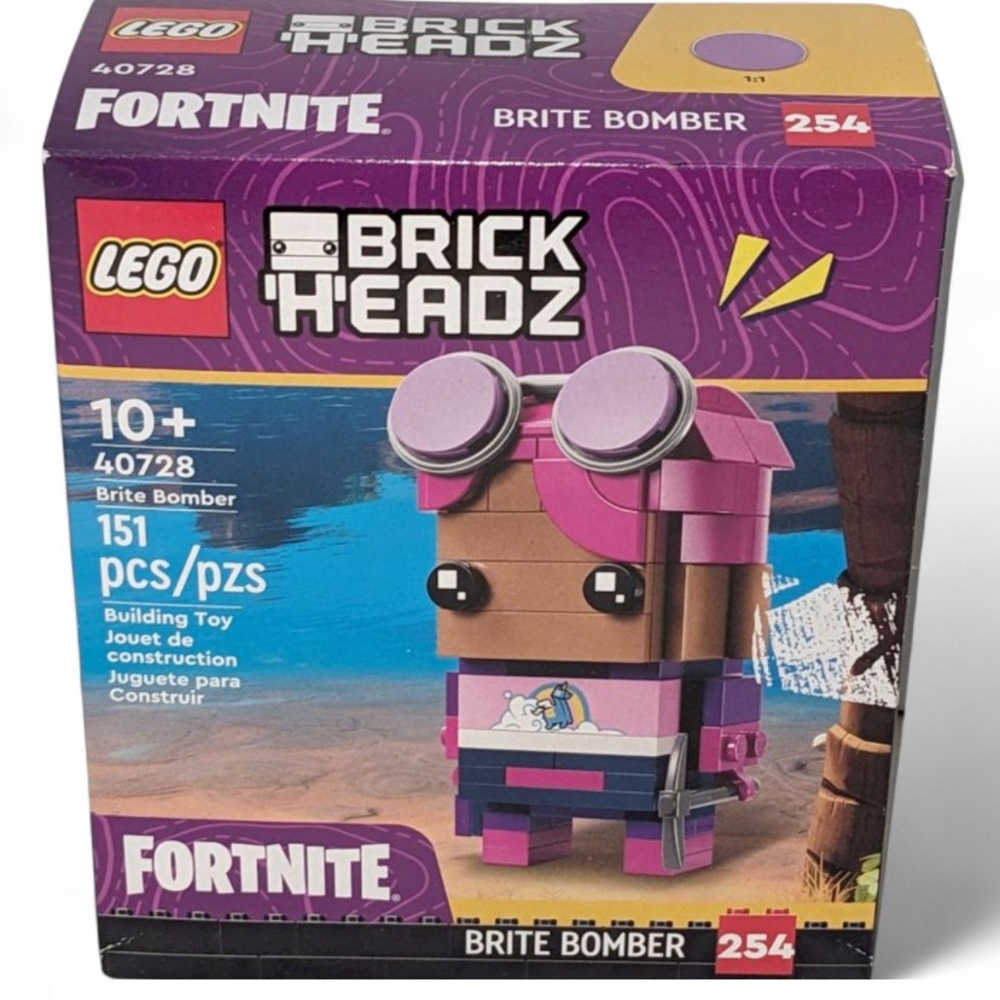 Lego Brick Heads Fortnite Brite Bomber 40728 | Brand New | Fast Shipping